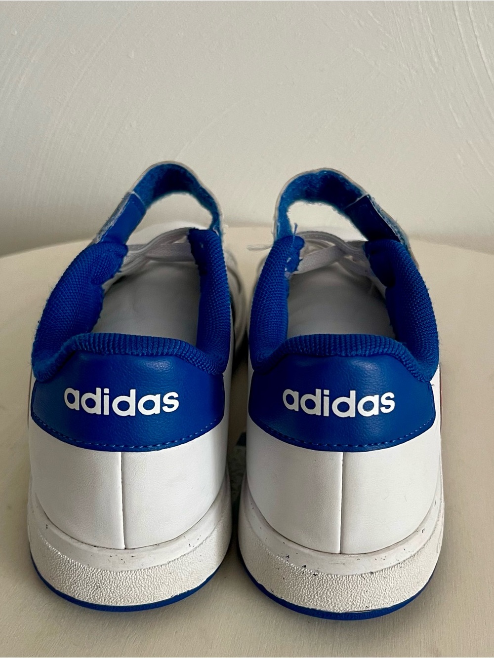 Adidas Grand Court Spider-Man Kids Web Stripe Velcro Lace Up CF Sneakers Size 3 - Picture 5 of 7